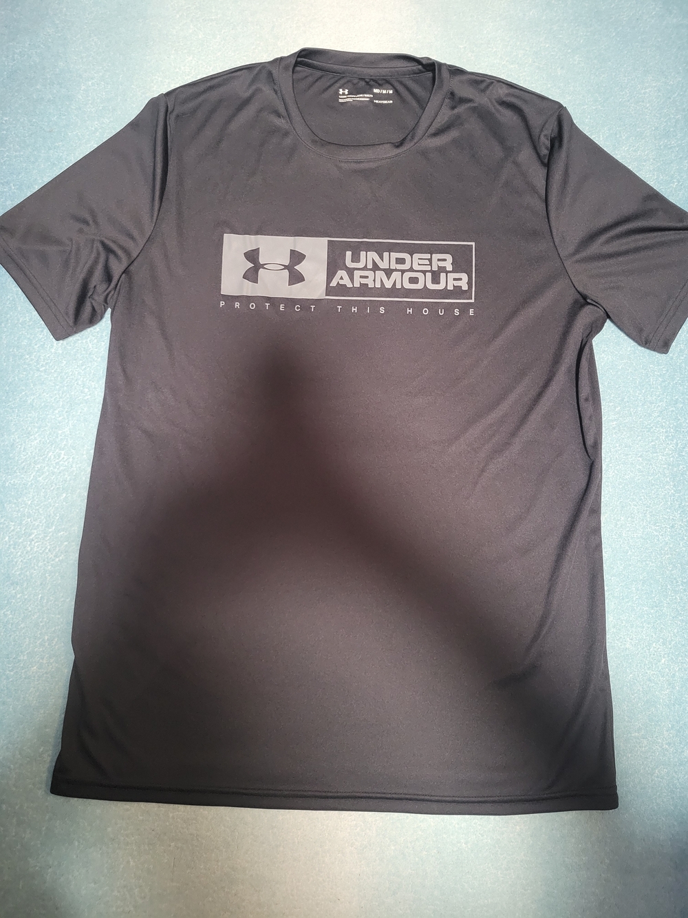 Under Armour Men’s Black Logo Athletic Short Sleeve Tee